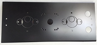 Midway Cabaret multi-game control panels